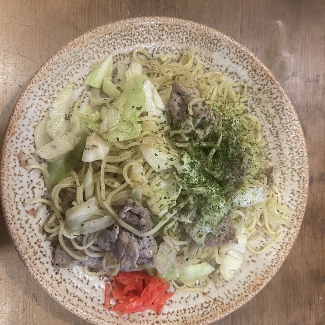 豚肉入り 焼きそば